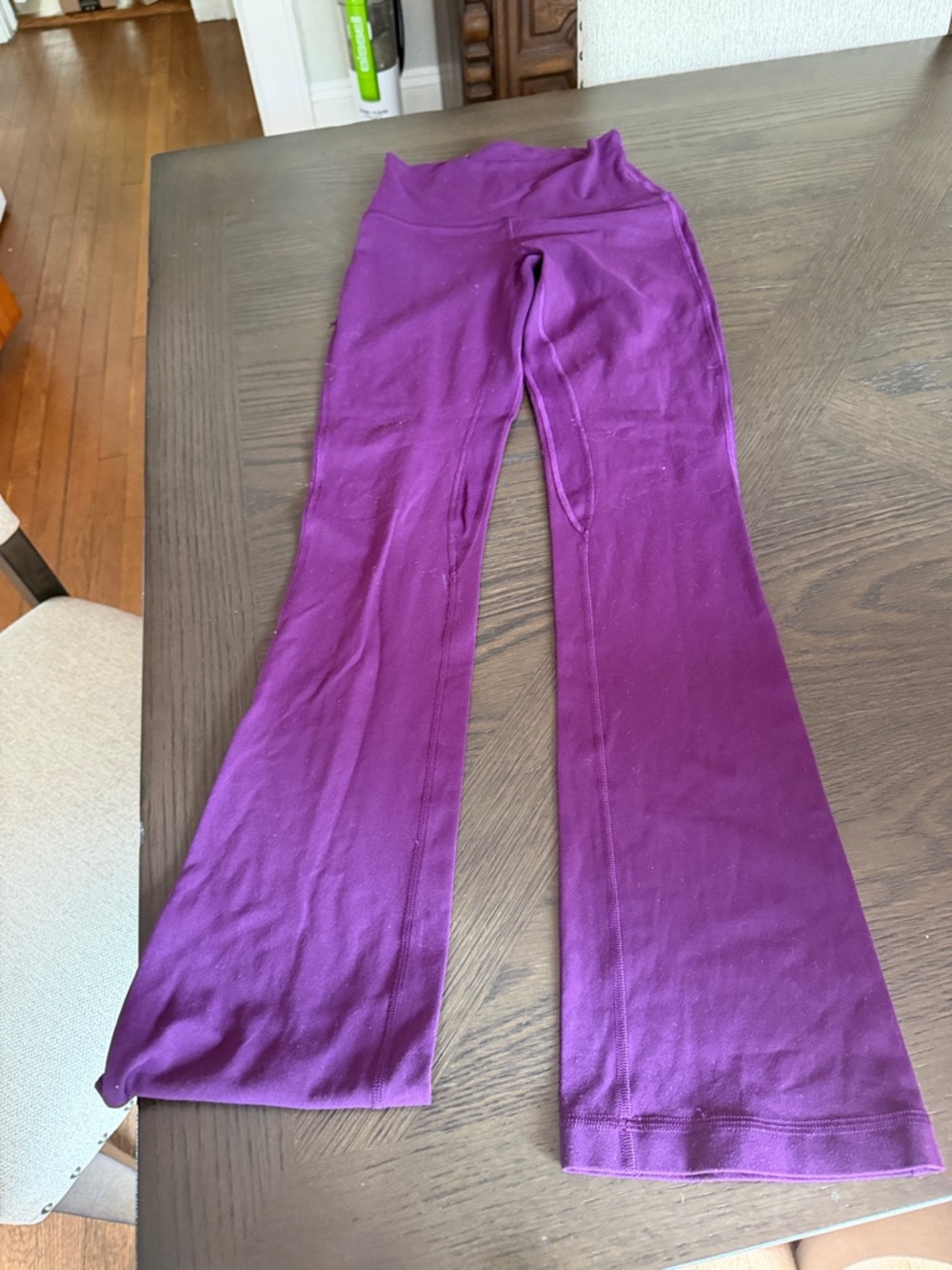 lululemon athletica Deep Purple Flare Leggings